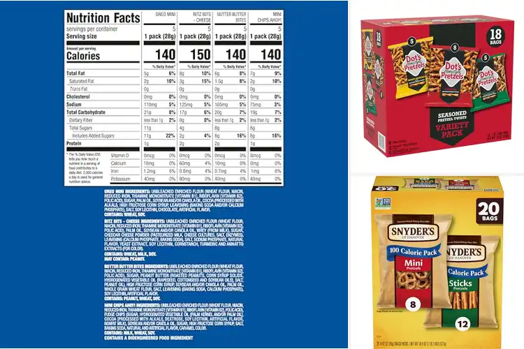 Detailed view of Best Snack Packs