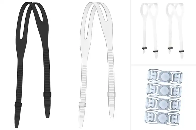Detailed view of Best Swimming Goggle Parts
