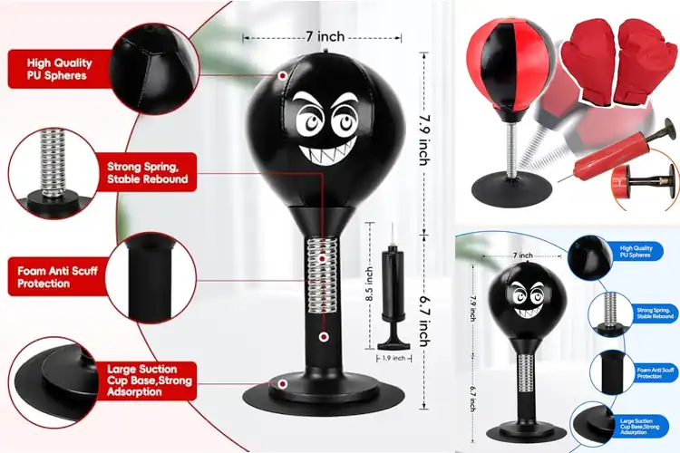 Detailed view of Best Tabletop Boxing Balls for Sharper Focus & Stress Relief