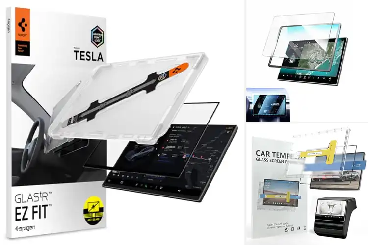 Detailed view of Best Tempered Glass Screen Protectors For Tesla