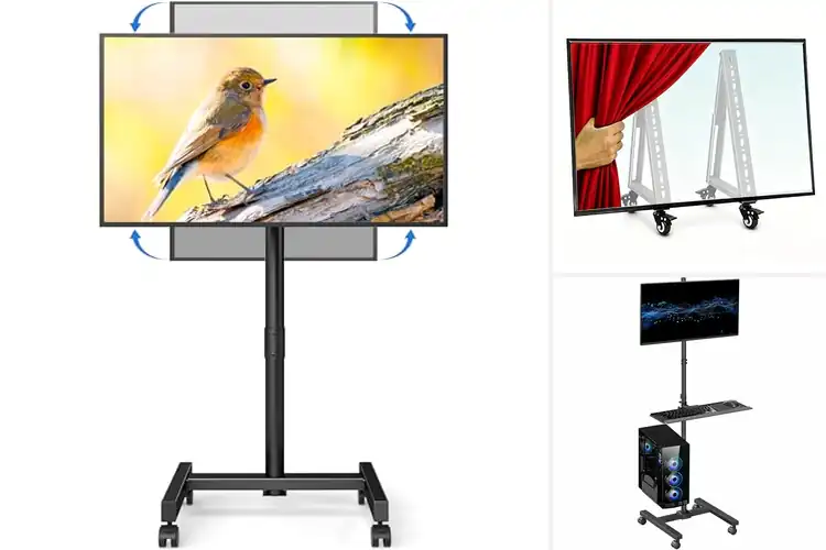 Detailed view of Best Tilting Monitor Carts for Smooth, Easy Setup