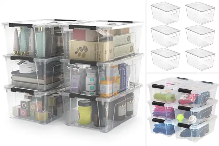 Detailed view of Best Transparent Storage Box