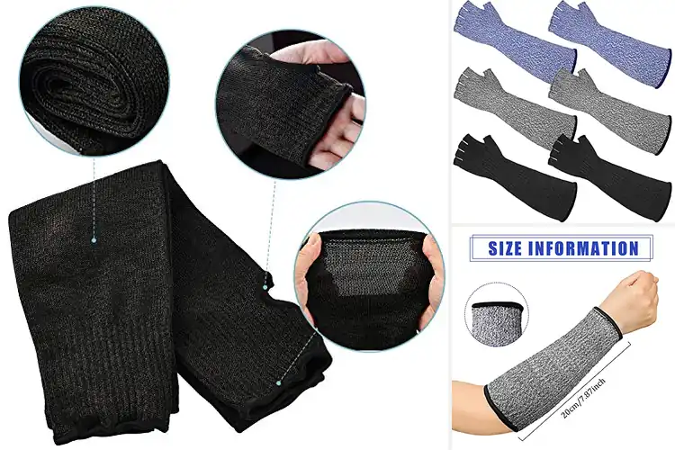 Detailed view of Best Turf Burn Protective Arm Sleeves
