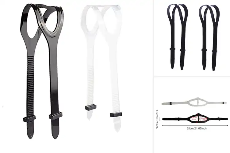 Detailed view of Best Universal Silicone Mask Straps