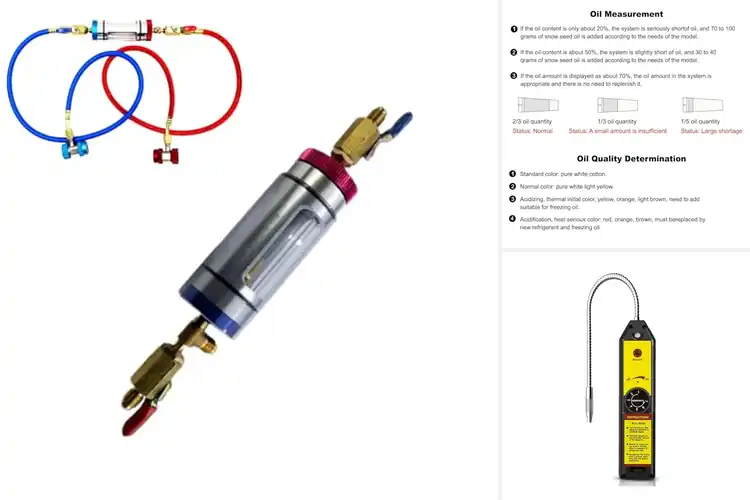 Detailed view of Best Vehicle AC System Test Devices