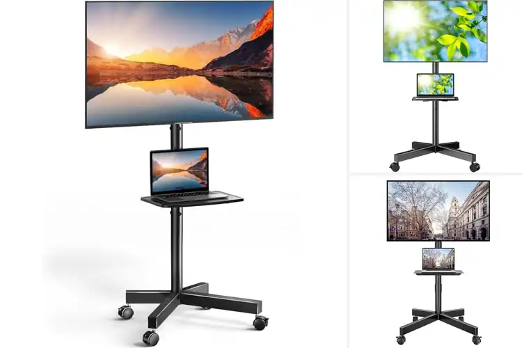 Detailed view of Best VESA Mount TV Carts: Top 10 Mobile & Adjustable Options