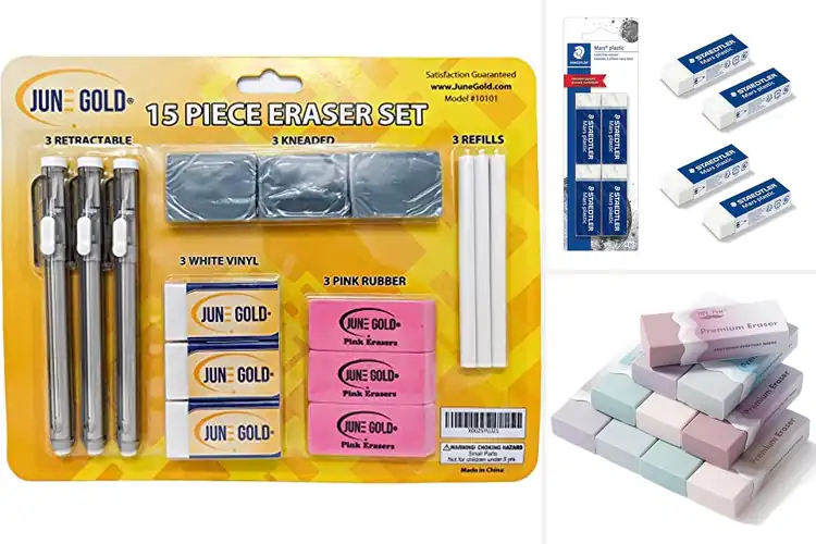 Detailed view of Best Vinyl Eraser Sets
